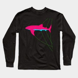 Whaleshark Rhincodon typus Long Sleeve T-Shirt